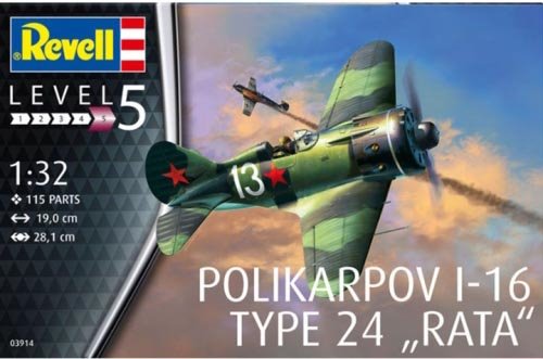 RE3914 1/32 Polikarpov I-16 Type 24 Rata