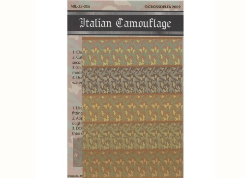 ED35006 1/35 Italian Camouflage pattern