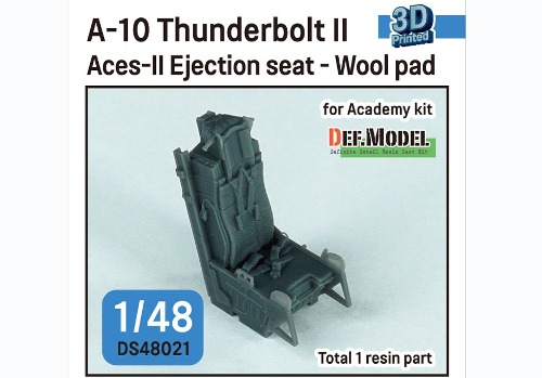 DS48021 A-10 Thunderbolt II Aces-II Ejection seat (Wool pad) for Academy