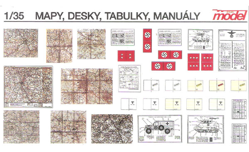 PMMAPY 1/35 MAPY DESKY TABULKY MANUALY