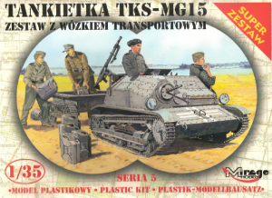 1/35 TKS/MG 15 Tankette with Trailer