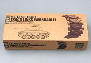 1/35 U.S. T85E1 track for U.S. M24 light tank (late)