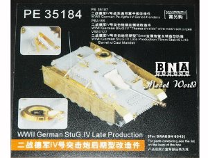 PE35184 1/35 WWII German StuG.IV Late Upgrade Set for Dragon kit #6043