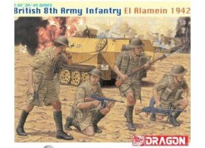 DR6390 1/35 British 8th Army Infantry El Alamein 1942