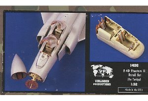 VP1406 1:32 F-4D Phantom II Datail Set (Tamiya)