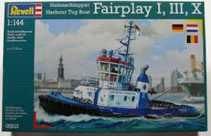 1/144 Harbour Tug Boat Fairplay I,III,X (New Tool- 2014)