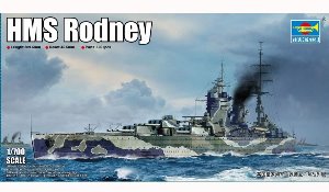 TRU06718 1/700 HMS Rodney