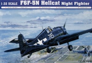 TRU02259 1/32 F6F-5N Hellcat Night Fire