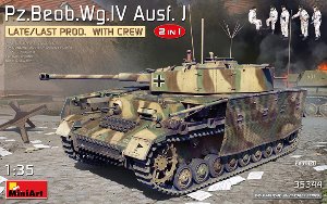 MI35344 1/35 Pz.Beob.Wg.IV Ausf.J Late,Last Production 2 in 1 with Crew