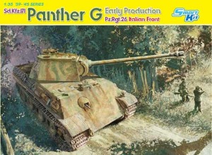 DR6267 1/35 Sd.Kfz.171 Panther G Early Production Pz.Rgt.26 Italian Front