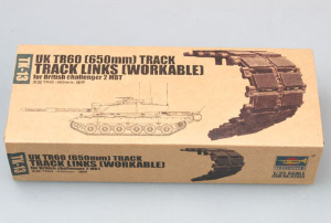 TRU02043 1/35 UK TR60 (650mm) track for British challenger 2 MBT