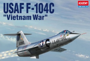A12576 1/72 USAF F-104C Vietnam War