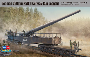 HB82903 1/72 German 280mm K5(E) Railway Gun Leopold