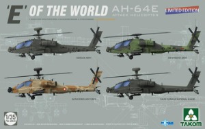 TM2603 1/35 E of the World AH-64E Attack Helicopter-한정판