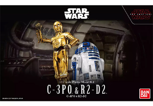 BAN223297 1/12 C-3PO + R2-D2 [THE LAST JEDI]