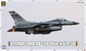 DCM72001P 1/72 U.S.AIRFORCE F-16C Block.40/50