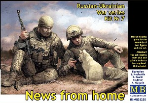 MB35230 1/35 Russian-Ukrainian War series, kit No 7. News from home