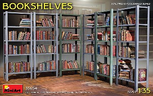 MI35654 1/35 Bookshelves