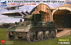 CB35210 1/35 British Tetrarch airborne tank Mk.VII A17 I type &amp; CS type