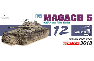 DR3618 1/35 IDF Magach 5 w/ERA and Mine Roller(M48A5)
