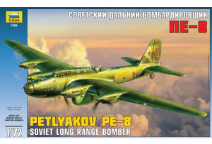 ZV7264 1/72 Petlyakov Pe-8 Soviet Bomber