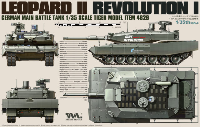 1/35 German MBT Leopard II Revolution I