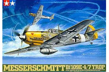 1/48 Messerschmitt Bf-109E-4 / Bf-109E-7 tropical version