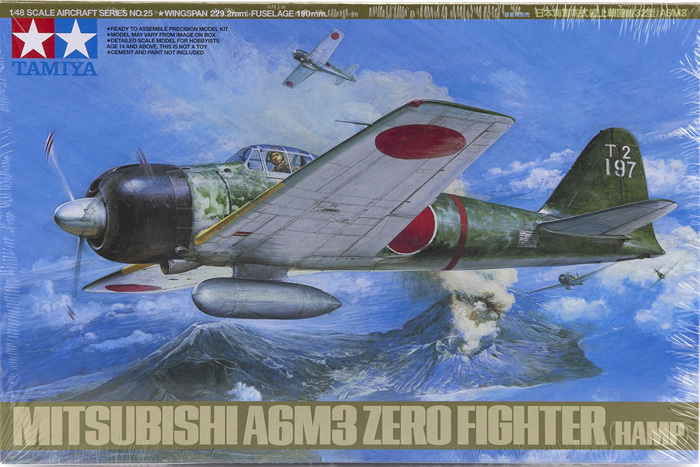 1/48 Mitsubishi A6M3 Zero fighter