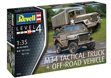 1/35 M34 Tactical Truck / Off-Road Vehicle