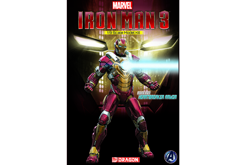 1/9 Iron Man 3 - Mark XVII - Heartbreaker Armor 완성품
