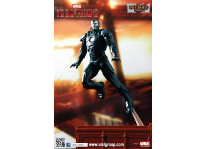 1/24 Iron Man 3 - Mark 16 - Black Stealth Suit Nightclub (MODEL KIT) (BCMK)