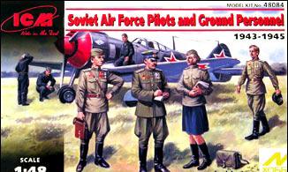 1/48 Soviet Pilots and Technics1943-1945