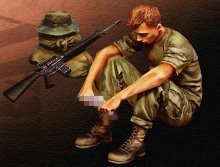 CP35429 1/35 베트남 편지읽는 병사
