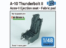 DZ48020 1/48 A-10 Thunderbolt II Aces-II Ejection seat (Fabric pad) for Academy