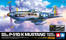 TA60323 1/32 North American P-51D/P-51K/F-6D Mustang Pacific Theater