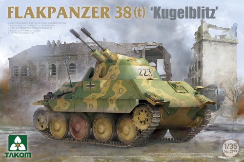 TM2179 1/35 Flakpanzer 38(t) Kugelblitz